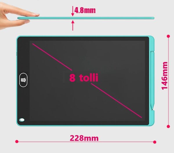 Äge 8,5 tolline LCD joonistustahvel - Image 5