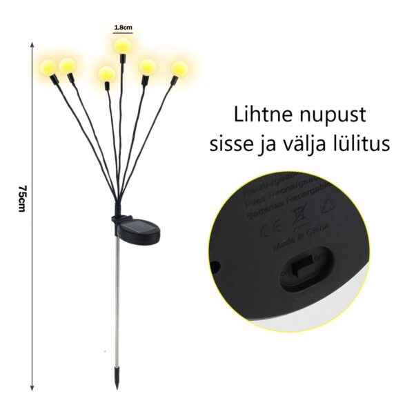 Päikesepatareidel töötav aiavalgusti - Image 5