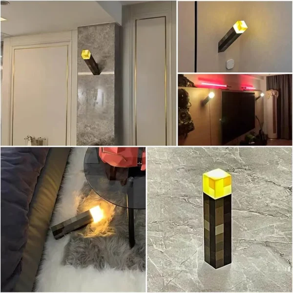 Äge minecrafti tõrvik valgusti - Image 2