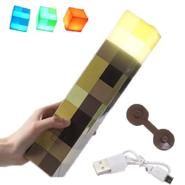 Äge minecrafti tõrvik valgusti - Image 5